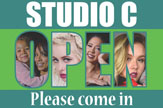 open sign