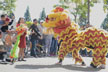 lion dancers