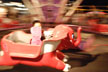 kids riding pink elephant
