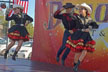 dancers jump up