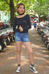 girl between scooters