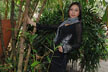 girl in black baba
