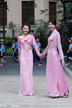 nuong and quynh take a stroll